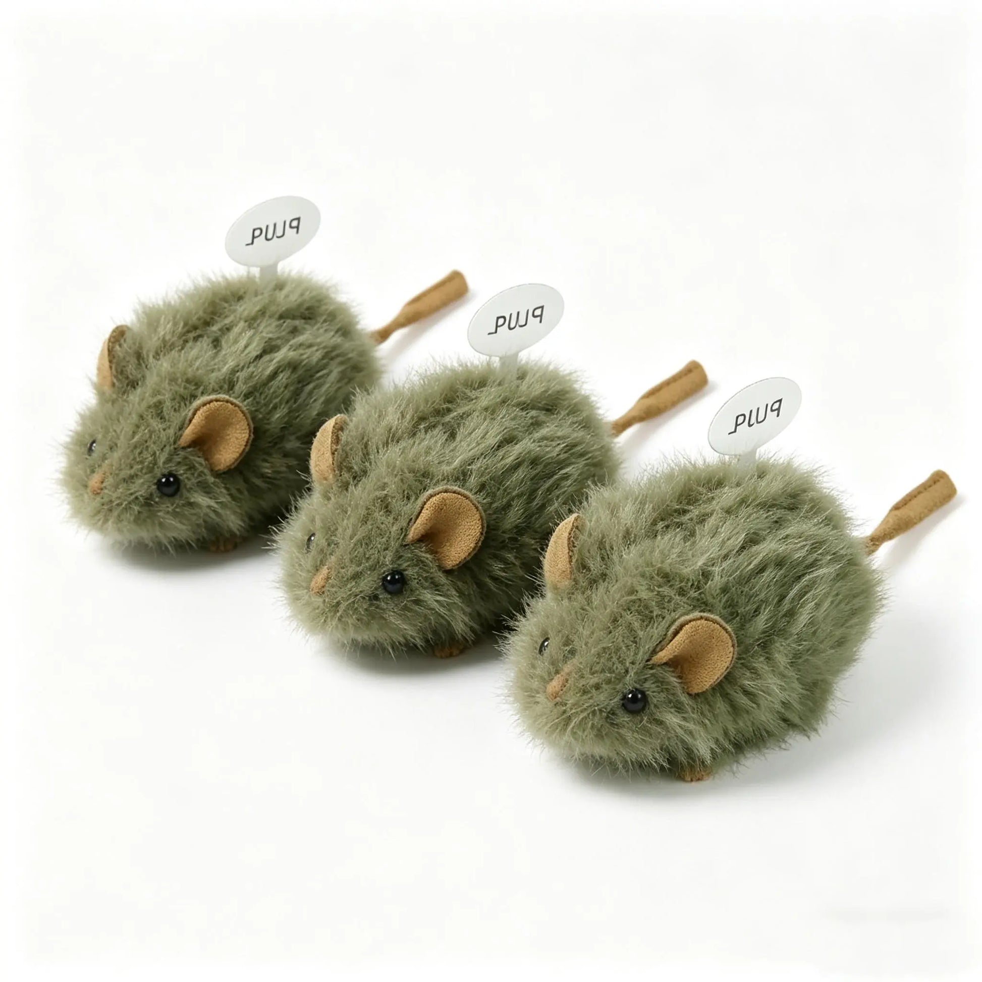 Interactive Plush Mouse Toy for Cats and Dogs - Sound-Activated, Catnip-Infused, Bite-Resistant Chew Toy for Boredom Relief and Engagement