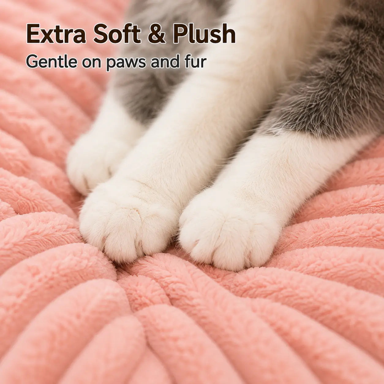 Premium Fluffy Fleece Pet Sofa Bed - 4 Stylish Designs, Soft and Cozy, Washable Cover, Ideal for Indoor Cats and Outdoor Use