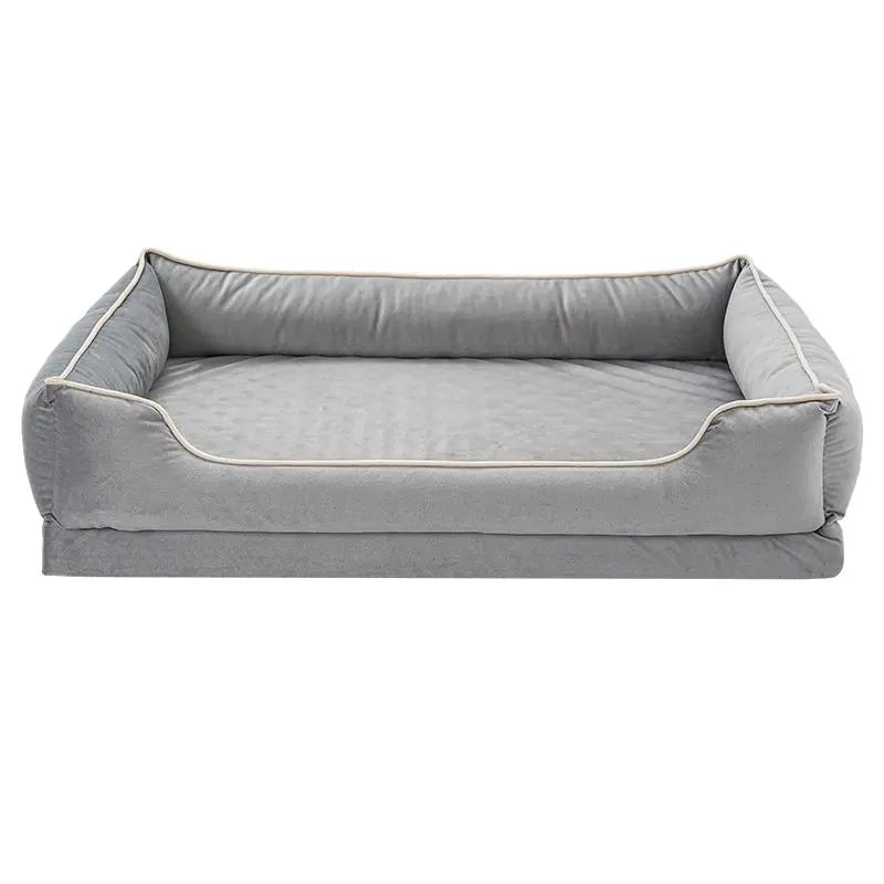 FairyPet Comfort Sofa Dog Bed for Small and Medium Pets | Removable and Machine-Washable Dutch Fleece | Soft, Scratch-Resistant Design with Non-Slip Base