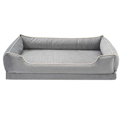 FairyPet Comfort Sofa Dog Bed for Small and Medium Pets | Removable and Machine-Washable Dutch Fleece | Soft, Scratch-Resistant Design with Non-Slip Base