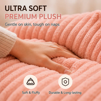 Premium Fluffy Fleece Pet Sofa Bed - 4 Stylish Designs, Soft and Cozy, Washable Cover, Ideal for Indoor Cats and Outdoor Use