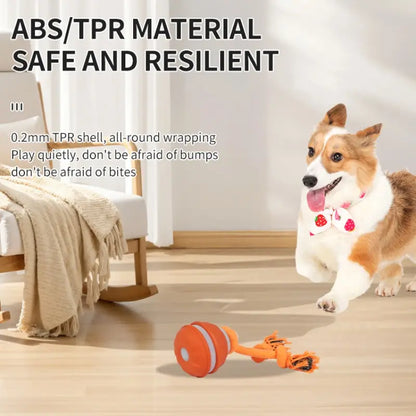 Smart Rolling Ball Toy for Dogs - Indoor Training Device for Enhanced Pet Stimulation with Durable, Bite-Resistant Design for Boredom Relief