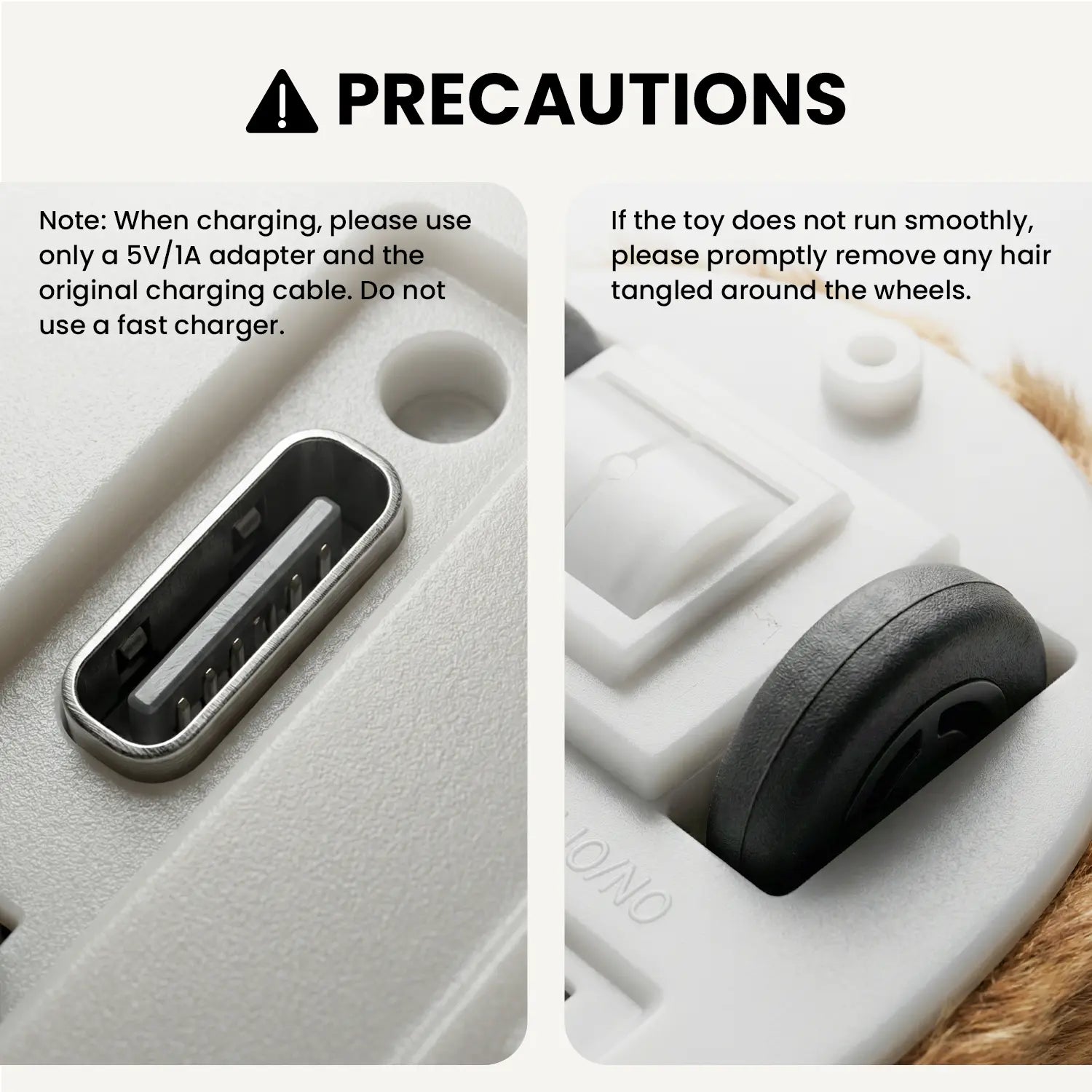 Geoorood Rechargeable Automatic Electric Cat Toy with Random Movement for Indoor Cats – Promotes Activity and Entertainment