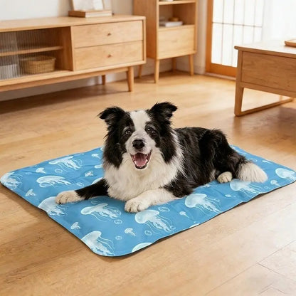 Pet Cooling Mat for Dogs and Cats, Waterproof and Bite-Resistant, Heat Relief Pad