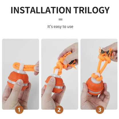 Smart Rolling Ball Toy for Dogs - Indoor Training Device for Enhanced Pet Stimulation with Durable, Bite-Resistant Design for Boredom Relief
