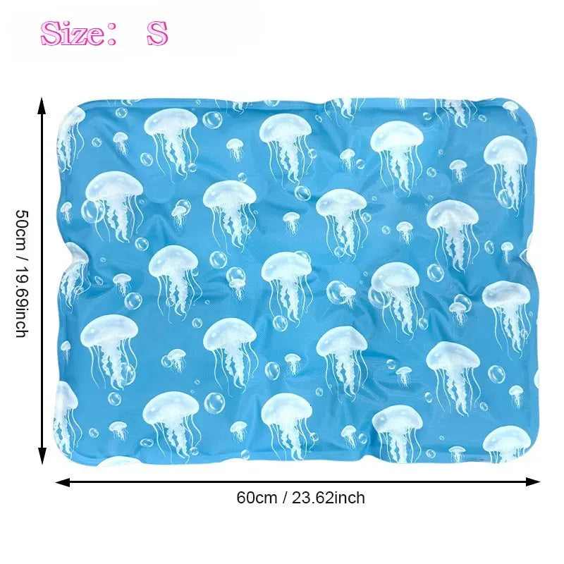 Pet Cooling Mat for Dogs and Cats, Waterproof and Bite-Resistant, Heat Relief Pad
