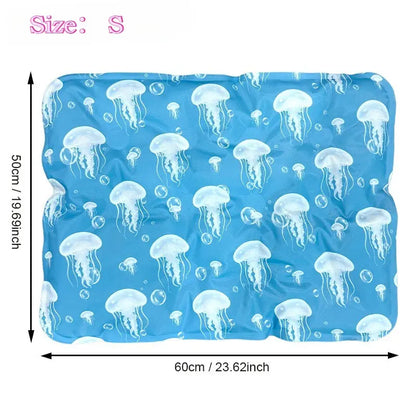 Pet Cooling Mat for Dogs and Cats, Waterproof and Bite-Resistant, Heat Relief Pad