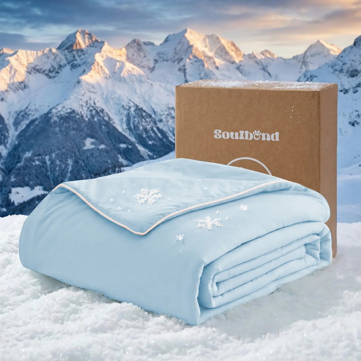 Soulbond Premium Cooling Pet Blanket for Cats and Dogs - Q-MAX 0.45 Breathable, Lightweight, and Machine Washable, Durable Sofa Protector and Multi-Functional Accessory