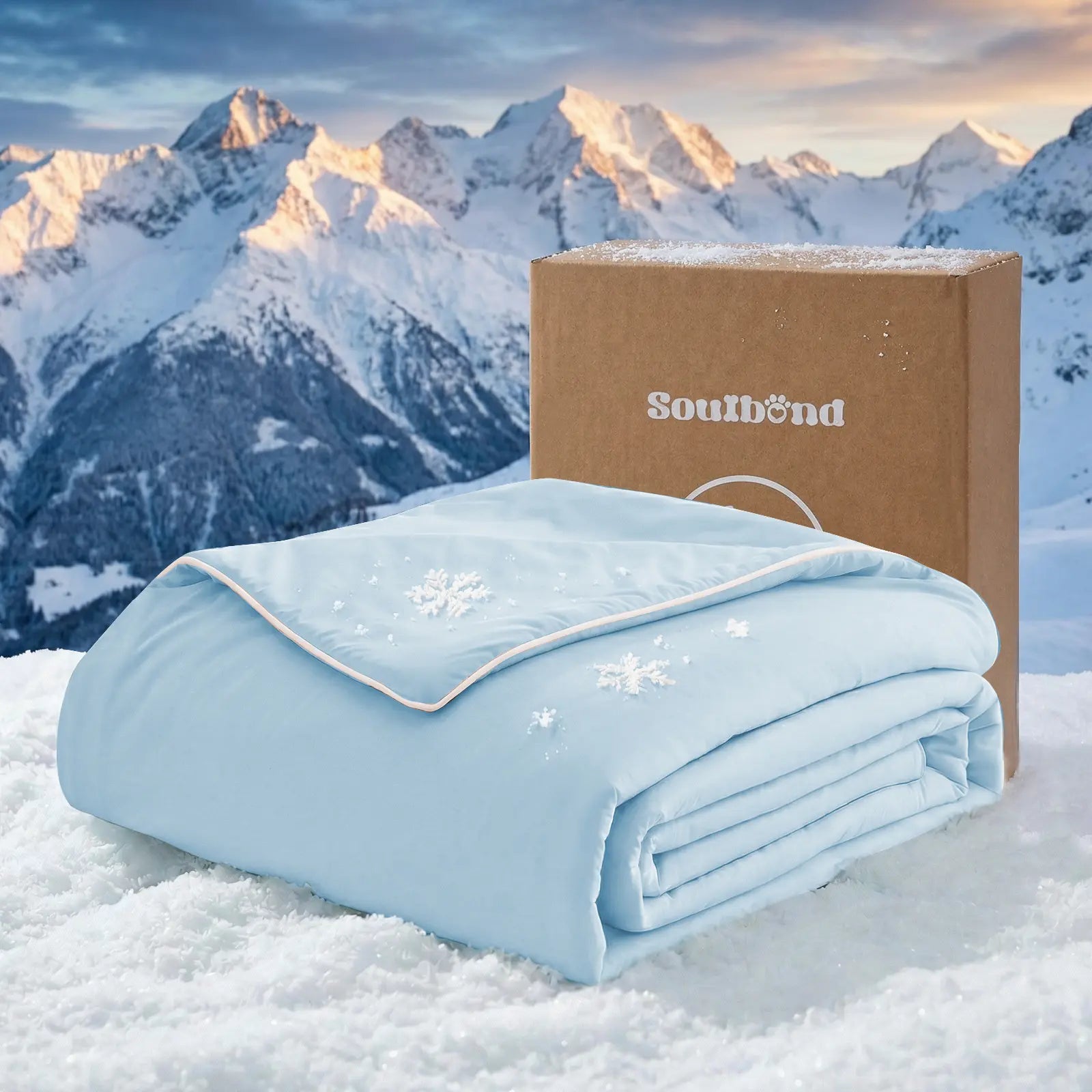 Soulbond Premium Cooling Pet Blanket for Cats and Dogs - Q-MAX 0.45 Breathable, Lightweight, and Machine Washable, Durable Sofa Protector and Multi-Functional Accessory