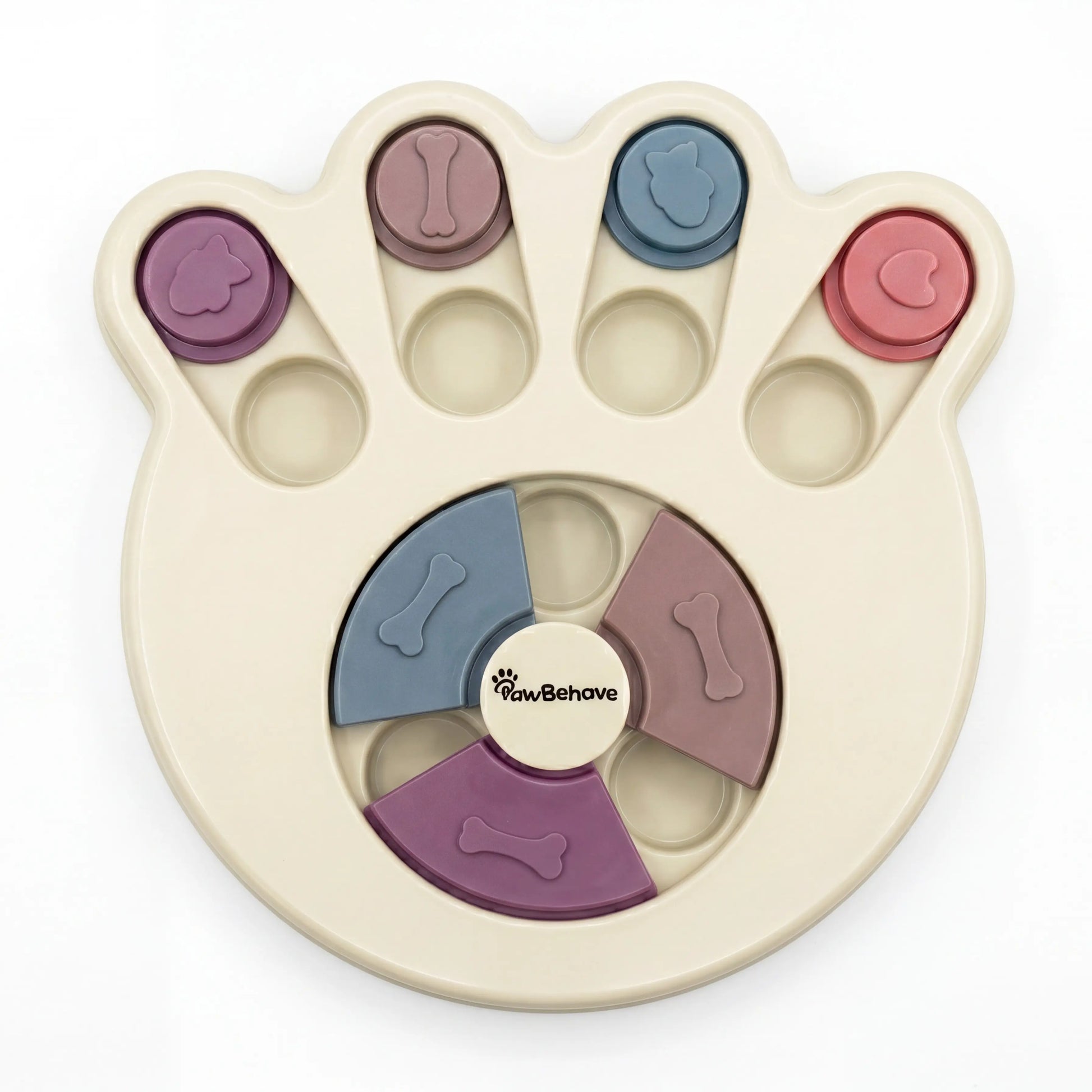 Interactive Dog Puzzle Toy and Slow Feeder Bowl - Level 1 Treat Dispenser for Mental Enrichment and Healthy Digestion