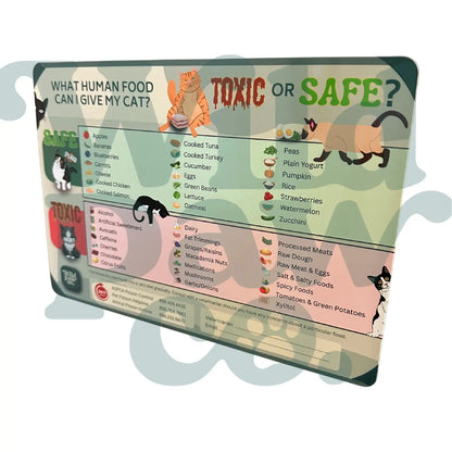 Pet Owner's Reference: Is This Safe for My Cat? Refrigerator Magnet